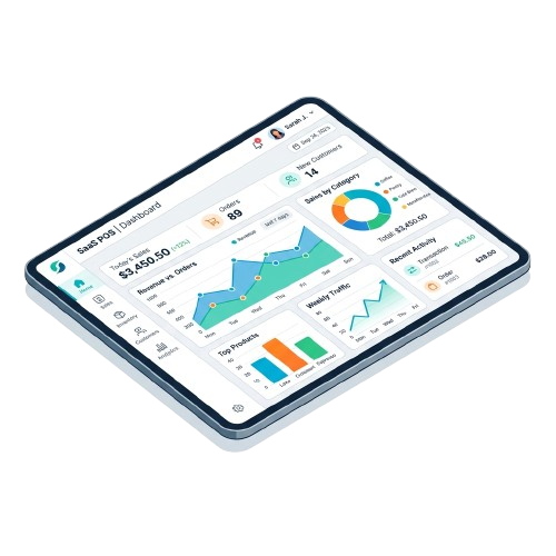 LioPOS Dashboard Mockup